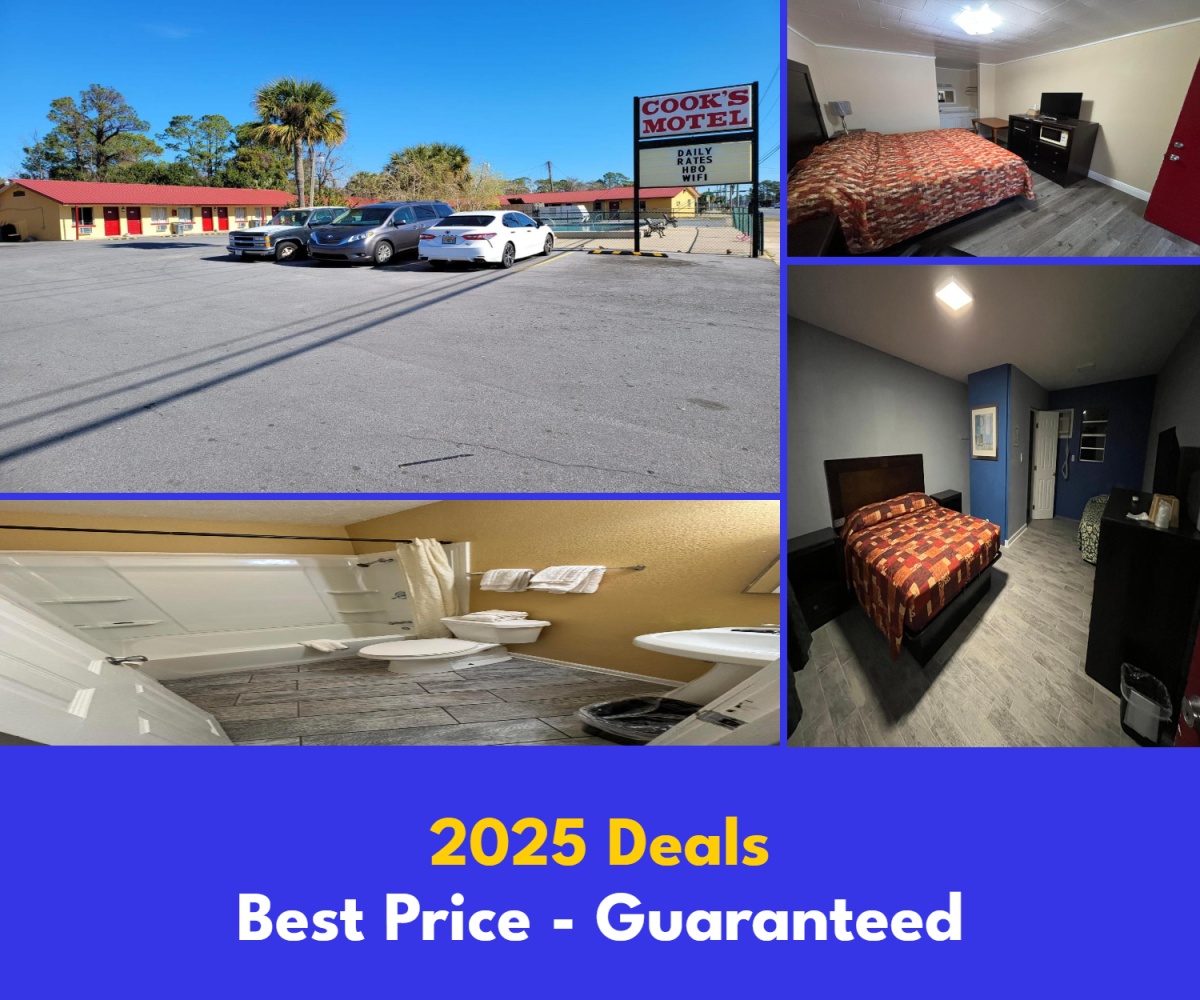 Cooks Motel Panama City Beach Hotels In Panama City Beach, Panama